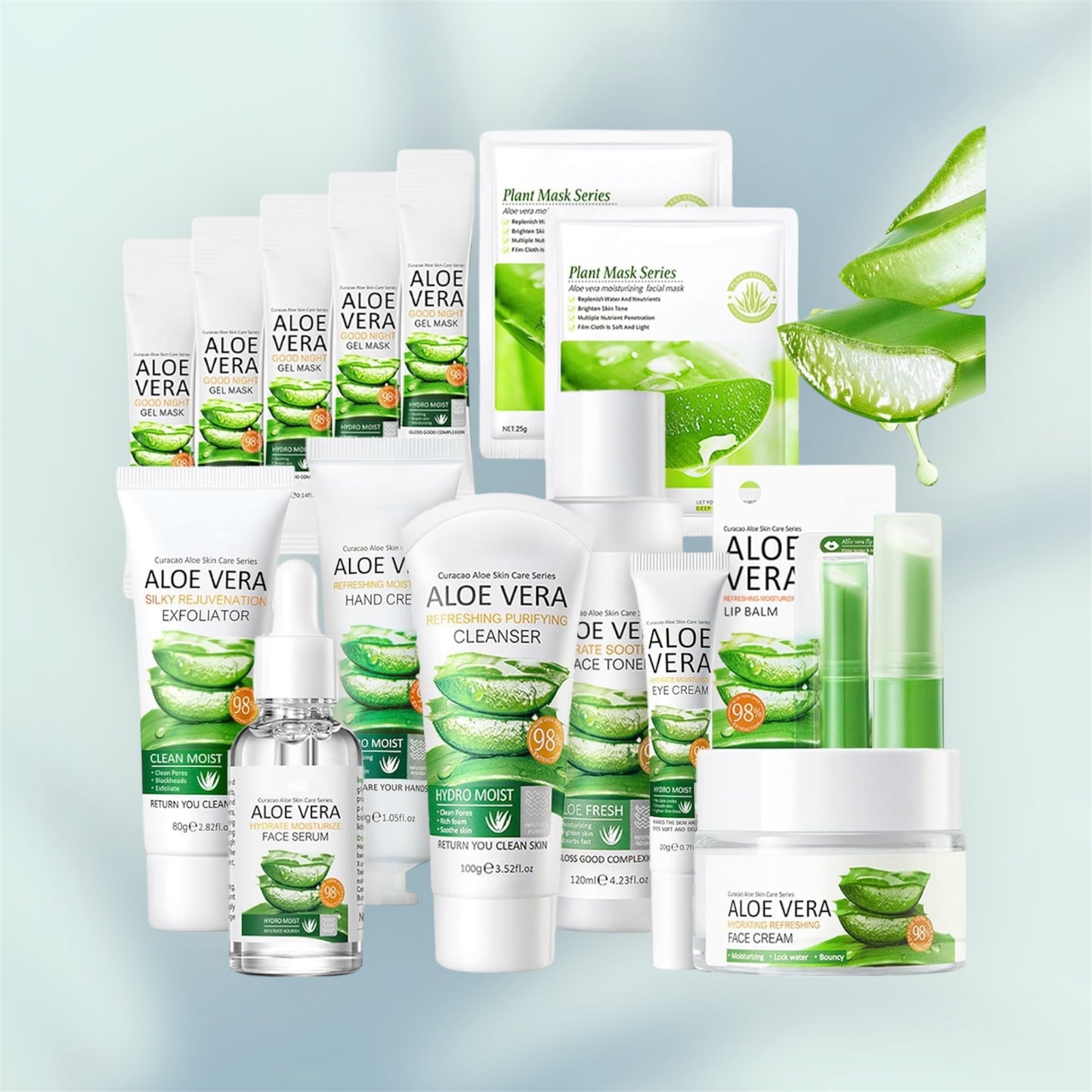 Aloe Vera skin care set