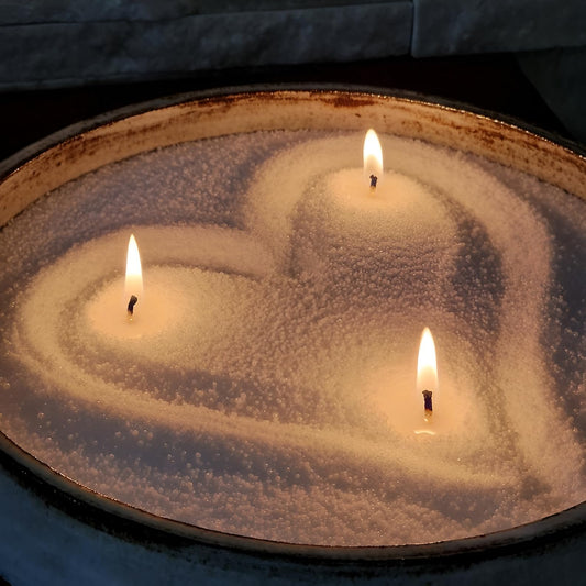 Neutral candle pearls