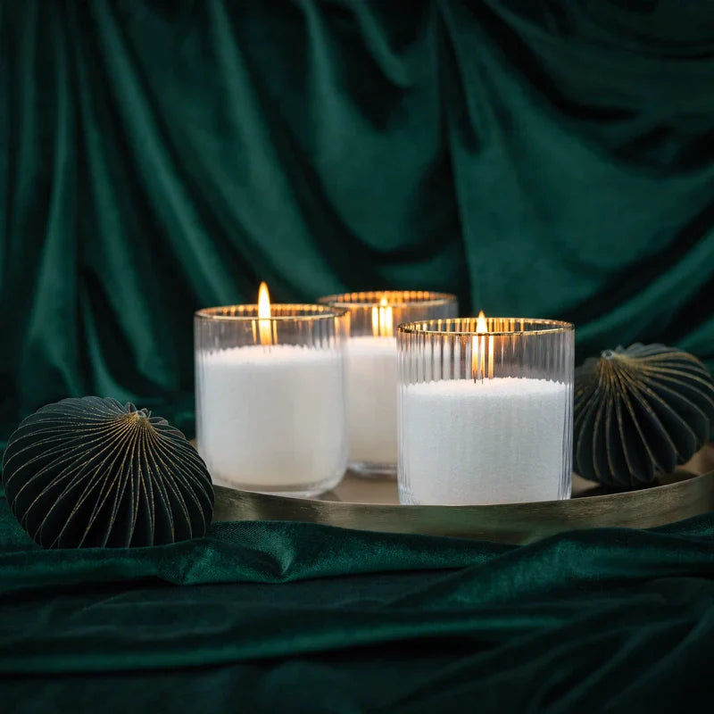 Neutral candle pearls